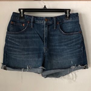 Madewell denim shorts